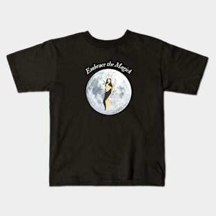 Goddess of the Moon Kids T-Shirt